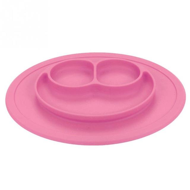 Smiley Silicone Kid Plate