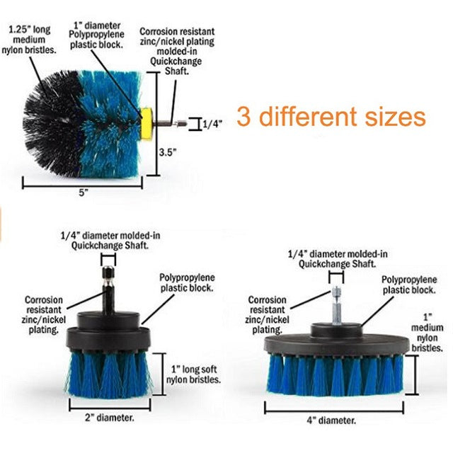 EasyClean™ Power Scrubber Brush Set