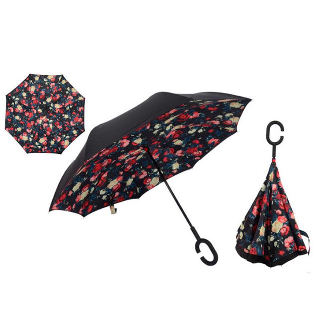 Reverse Double Layer Inverted Umbrella