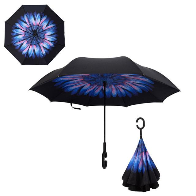 Reverse Double Layer Inverted Umbrella