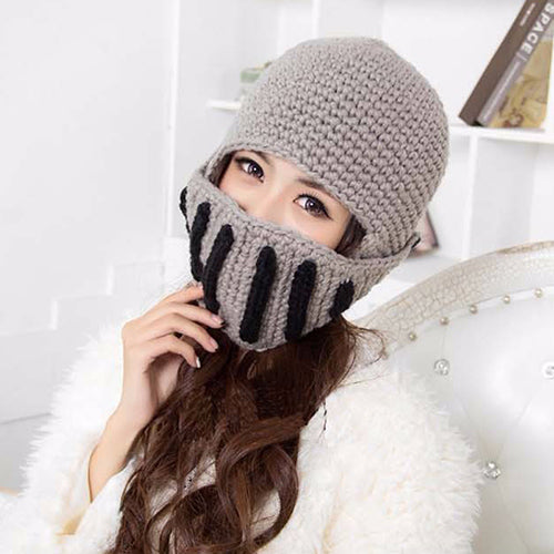 KnitWear™ Roman Knight Helmet Caps