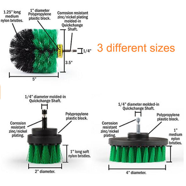 EasyClean™ Power Scrubber Brush Set