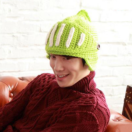 KnitWear™ Roman Knight Helmet Caps