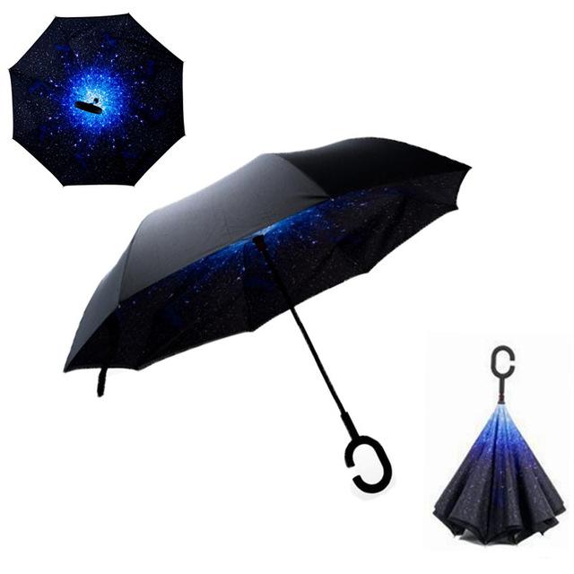 Reverse Double Layer Inverted Umbrella