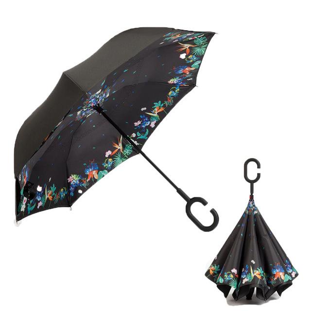 Reverse Double Layer Inverted Umbrella