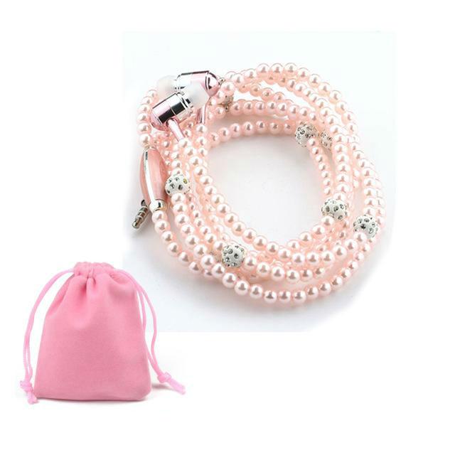 Classy Pearl Earphones