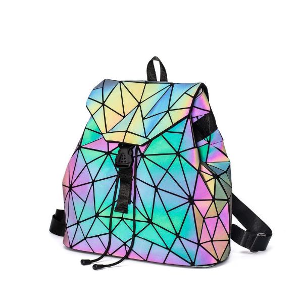 Holopack™ Geometric Hologram Backpack
