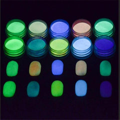 Glow in the Dark Nail Powder