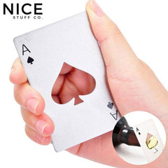 Ace of Spades Bottle Opener