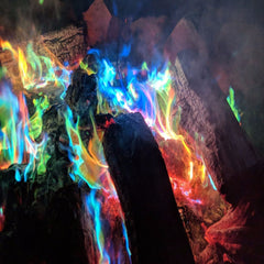 Mystical Color Flames