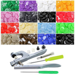 Plastic Snaps Hand Held Pliers Tool Set