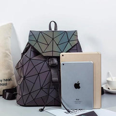 Holopack™ Geometric Hologram Backpack