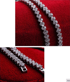 Silver Crystal Bracelet