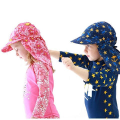 SunShield™ Kids UV Protection Flap Cap
