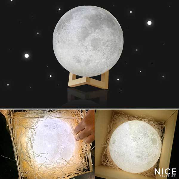 3D Lunar Lamp