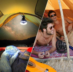 Camping LED Light with Ceiling Fan