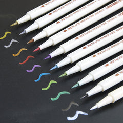 Scribbles™ Metallic Brush Pen (10PCS)