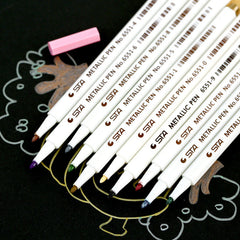 Scribbles™ Metallic Brush Pen (10PCS)