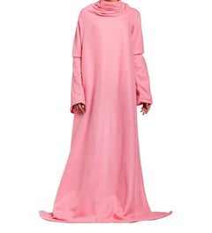 Fleece Blanket With Sleeves