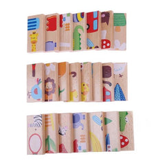 JuniorEinstein™ Wooden Animal Dominoes