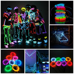 Neon Light Flexible Wire