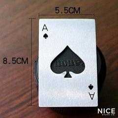 Ace of Spades Bottle Opener