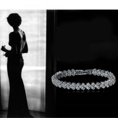 Silver Crystal Bracelet