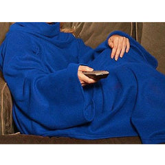 Fleece Blanket With Sleeves