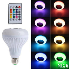 Smart LED Light Bulb Bluetooth Speaker