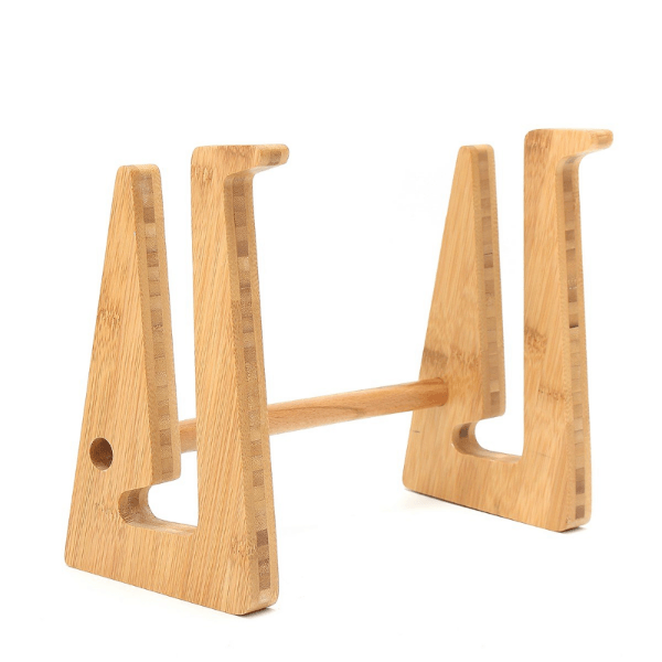 Foldable Wooden Laptop Tablet Stand