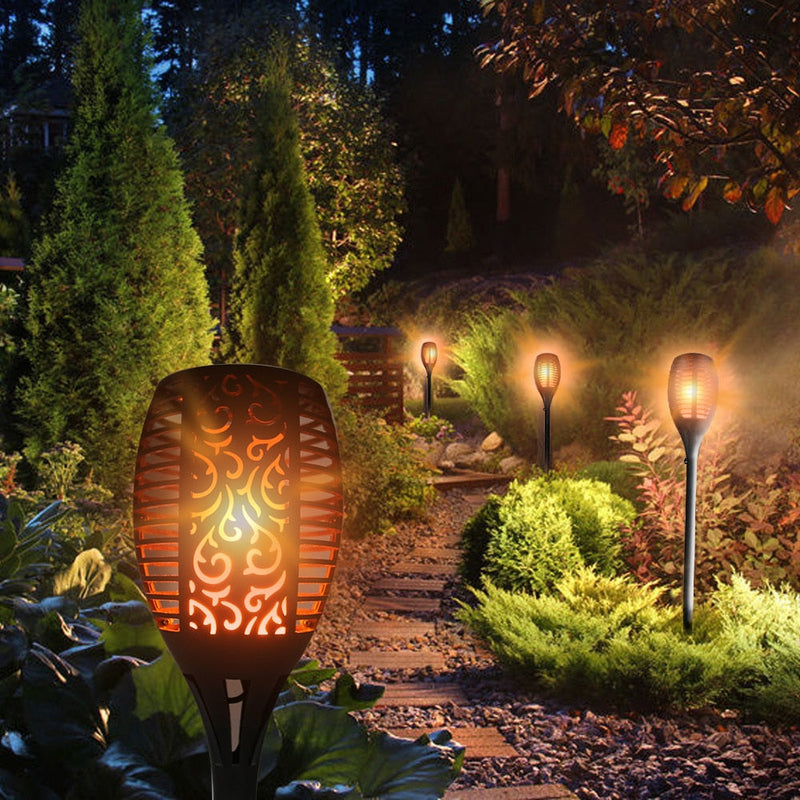 Solar Powered Outdoor Lamp