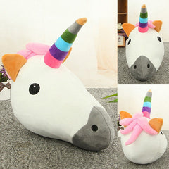 Mr. Corn the Unicorn Pillow (32cm x 39cm)