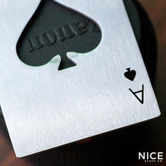 Ace of Spades Bottle Opener