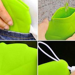 CreativeCupboard™ Maple Leaf Silicone Cup