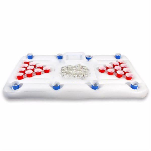 Inflatable Beer Pong Table Cooler