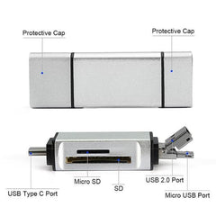 5 in 1 OTG USB Card Reader