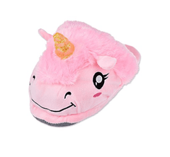 Plush Unicorn Slippers