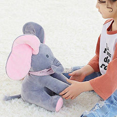 Peek-A-Boo Baby Elephant (Pink)