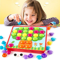 3D Button Art Puzzle