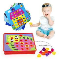 3D Button Art Puzzle