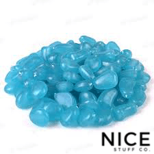 Glow in the Dark Pebbles (100 pcs)