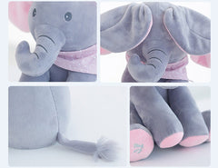 Peek-A-Boo Baby Elephant (Pink)