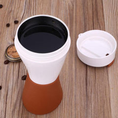 Goat's Horn Thermos Coffee Mug