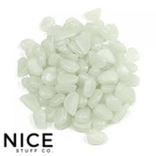 Glow in the Dark Pebbles (100 pcs)
