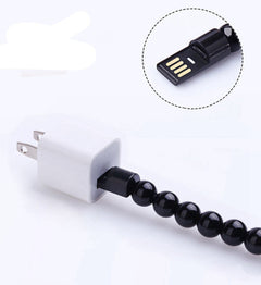 Beaded Charging Cable Bracelet