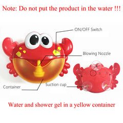 Crab Bubble Bath