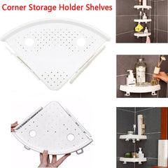 Snap Up Bathroom Shelf Organizer