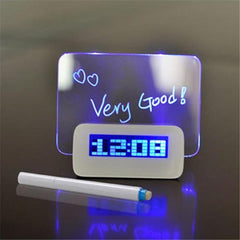 Digital Message Board Clock