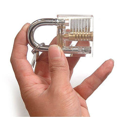 Transparent Padlock Set