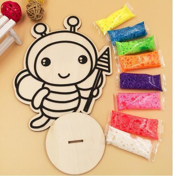 Sand Painting Wooden Board